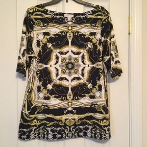 Charter Club XL handkerchief top, no iron